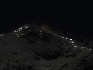 Le spettacolari immagini della fiaccolata (Foto Valerio Giraudo, Andrea Pavani e Martina Giraudo)