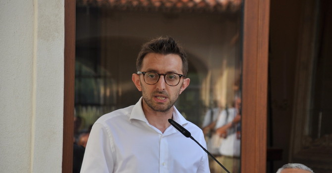 Il consigliere di minoranza Emanuele Bolla (Fratelli d'Italia)
