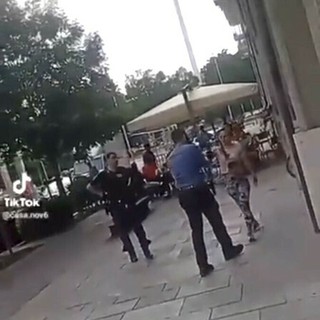Un frame del video circolato in rete