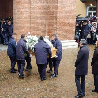 Ad Alba, i funerali della signora Maria Franca Fissolo Ferrero