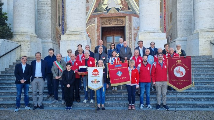 Il Gruppo comunale di Bra della Fidas in festa alla Madonna dei fiori