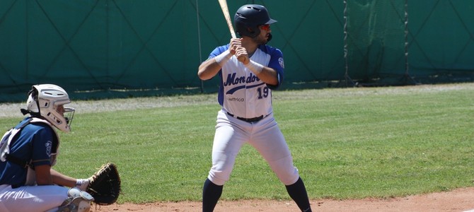 Il Jfk Baseball Mondovì in una immagine di repertorio