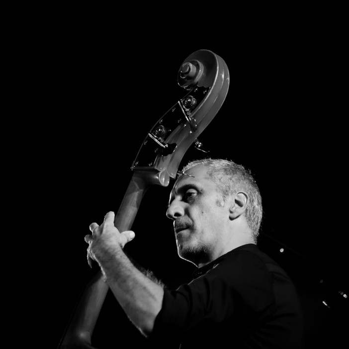 Francesco Bertone al contrabbasso