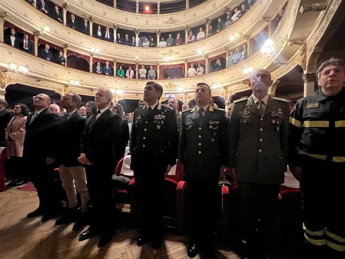 Al Teatro Toselli di Cuneo la cerimonia per la festa della Polizia Al Teatro Toselli di Cuneo la cerimonia per la festa della Polizia