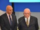Luciano Scalise e Bruno Ceretto, direttore e presidente della Fondazione Ospedale