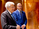 Lorenzo Fontana col presidente della Repubblica Sergio Mattarella (Fb)