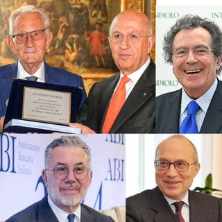 Patuelli, Rottigni, Gros Pietro, Venesio: 4 banchieri da Oscar premiati da Beppe Ghisolfi
