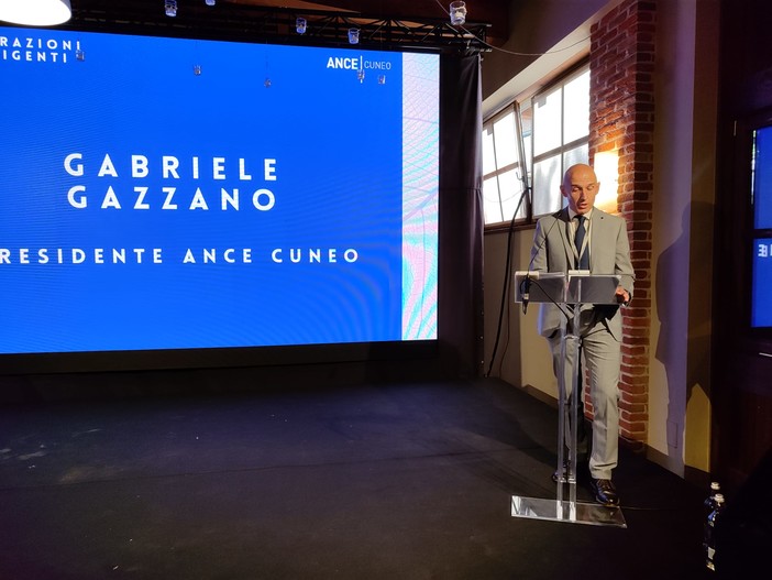 Il presidente Ance Cuneo Gabriele Gazzano