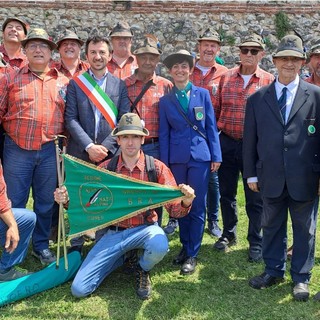 In foto il gruppo Ana di Bra a Vicenza per la 95ª Adunata Nazionale degli Alpini