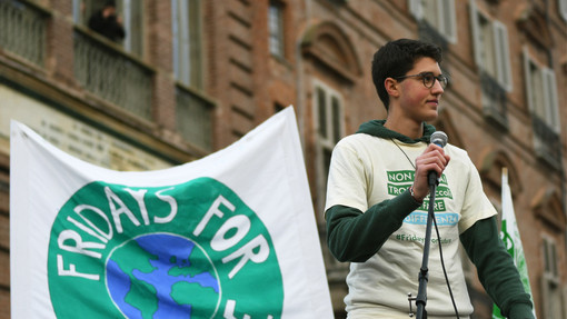 L'autore e attivista ambientale Giorgio Brizio