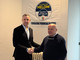 Paolo Giraudo con William Casoni, presidente provinciale di Fratelli d'Italia Cuneo