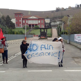 Nuove proteste in vista di fronte ai cancelli della Giordano Vini (immagine d'archivio)