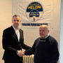 Paolo Giraudo con William Casoni, presidente provinciale di Fratelli d'Italia Cuneo