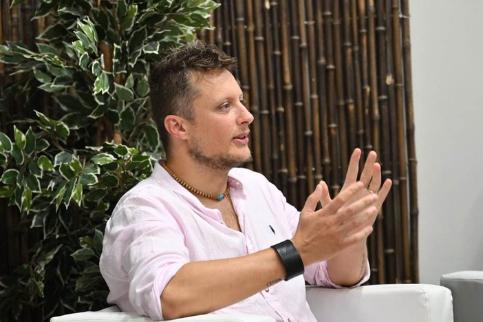 Il presidente di Cuneo Volley Gabriele Costamagna