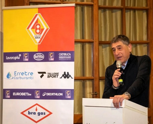 Il presidente del Bra Giacomo Germanetti (Foto Basso)