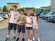 Gioele Vivalda, Angelo Massimino, Alice Bertone e Iris Chiesa Gioele Vivalda, Angelo Massimino, Alice Bertone e Iris Chiesa