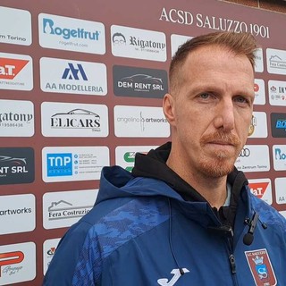 Giuseppe Cacciatore, allenatore del Saluzzo Giuseppe Cacciatore, allenatore del Saluzzo