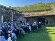 Nelle foto alcuni momenti dell'evento tenuto ieri nella cantina di Serralunga d'Alba Nelle foto alcuni momenti dell'evento tenuto ieri nella cantina di Serralunga d'Alba