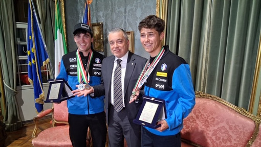 A Palazzo Lascaris arriva il Biathlon con i plurimedagliati Barale e Giordano