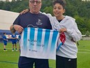 La foto del primo incontro tra Gianni Spinosa e Gabriele Brizio