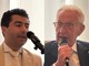 Beppe Ghisolfi a Porto Maurizio, Imperia con il moderatore e dirigente bancario Raffaele Giannone Beppe Ghisolfi a Porto Maurizio, Imperia con il moderatore e dirigente bancario Raffaele Giannone