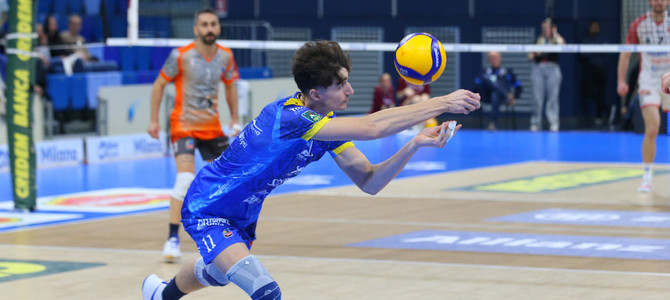 Il giovane Federico Giraudo, una delle poche note liete della serata meneghina (Foto Valerio Giraudo)