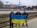 La delegazione di Azione guidata dal Segretario provinciale Giacomo Prandi in Ucraina