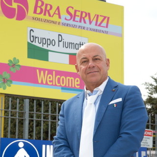 L'imprenditore braidese Giuseppe Piumatti (foto G. Galleano)