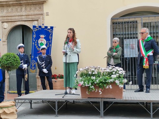 L'onorevole Gribaudo a Pietra Ligure per l'orazione del 25 aprile: "Democrazia da custodire e far vivere" (VIDEO)
