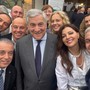 Graglia con Tajani e Cirio in una foto del gruppo Forza Italia