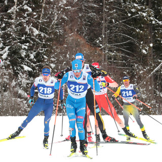 Un momento della gara nello scatto di Davide Ghio