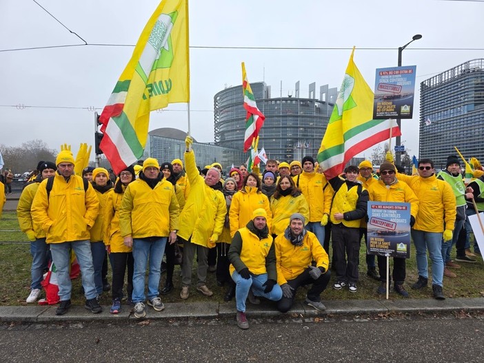 La delegazione cuneese a Strasburgo