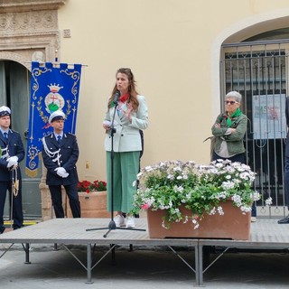 L'onorevole Gribaudo a Pietra Ligure per l'orazione del 25 aprile: "Democrazia da custodire e far vivere" (VIDEO)