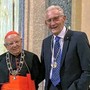 Beppe Ghisolfi con il cardinale Monterisi