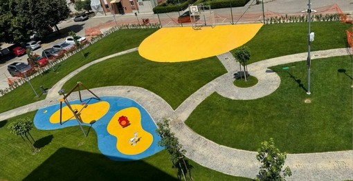 La nuova area verde di corso Piave sarà inaugurata oggi pomeriggio La nuova area verde di corso Piave sarà inaugurata oggi pomeriggio