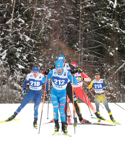 Un momento della gara nello scatto di Davide Ghio