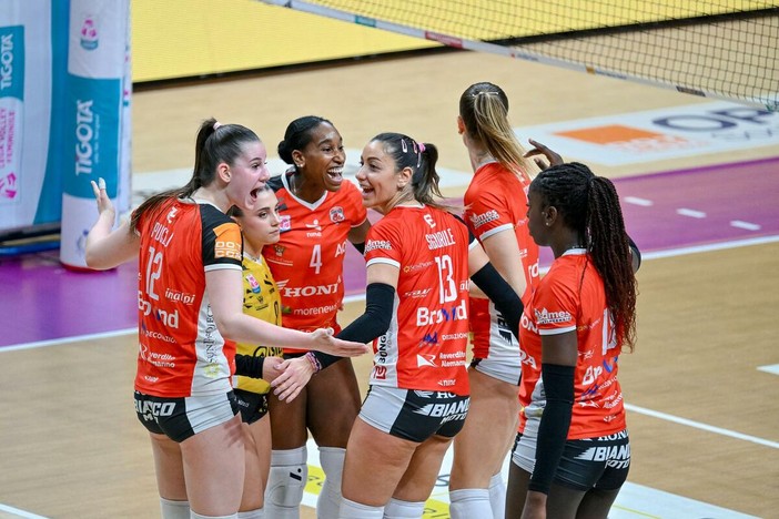 Honda Cuneo Granda Volley in trasferta per l'Europa: sfida con San Giovanni in Marignano