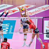 Anna Hall in attacco (Foto: Danilo Ninotto) Anna Hall in attacco (Foto: Danilo Ninotto)