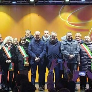 Fiaccola olimpica a Cuneo, l'orgoglio degli assessori regionali Gallo e Bongioanni [VIDEO]