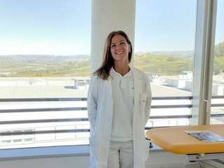 La dottoressa Ilaria Negro, direttrice della Struttura di Pediatria