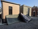 I danneggiamenti nel cimitero di Cavallermaggiore