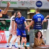 Il palasport di Cuneo è pronto ad accogliere la F4 di serie A2. Nel riquadro: Federica Barbero
