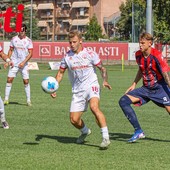 L’ex grigio Lorenzo Pellegrini, nello scorso match contro la Valenzana Mado (ph: MerfePhoto) L’ex grigio Lorenzo Pellegrini, nello scorso match contro la Valenzana Mado (ph: MerfePhoto)