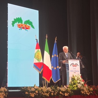 Il presidente della Repubblica Sergio Mattarella alla 39ª Assemblea nazionale delle Province italiane