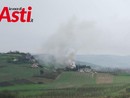 L'incendio della cascina a San Marzano Oliveto