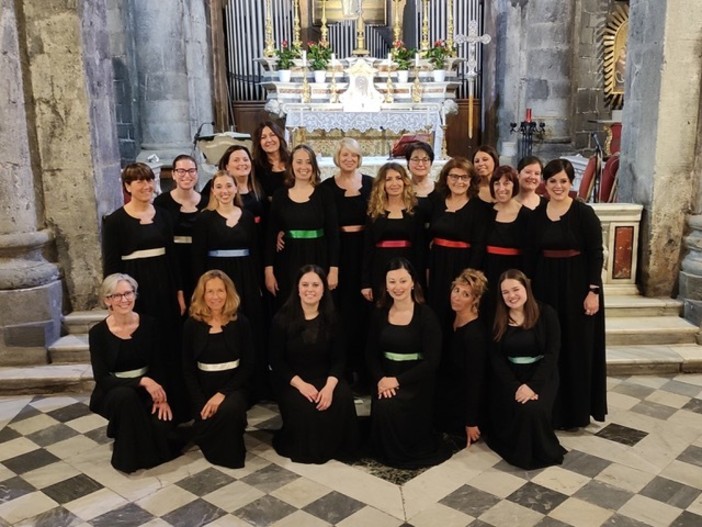 La corale genovese “Concerto delle Dame” in concerto ai Battuti Bianchi di Bra