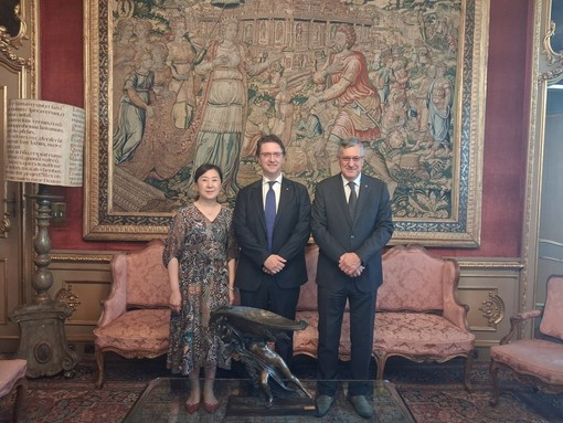 Icardi incontra la delegazione cinese dello Shanxi a Palazzo Lascaris