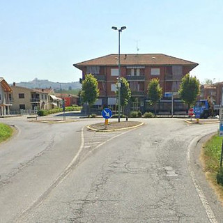 A Gallo di Grinzane chiude la provinciale 3 per la costruzione della rotatoria all'incrocio con la sp 3bis