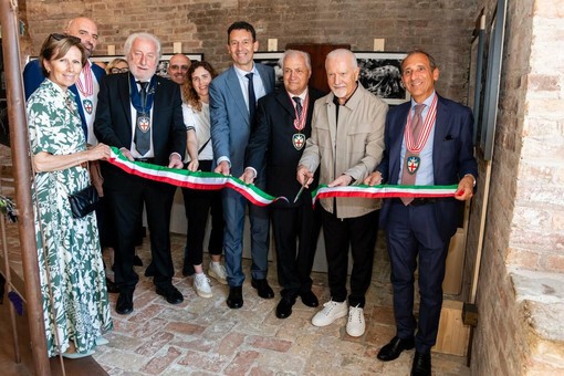 L'inaugurazione della mostra lo scorso 23 maggio L'inaugurazione della mostra lo scorso 23 maggio