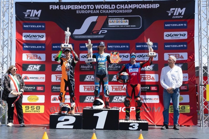 MOTORI / Supermoto, Edoardo Bertola secondo nell’Europeo di Tramatza MOTORI / Supermoto, Edoardo Bertola secondo nell’Europeo di Tramatza
